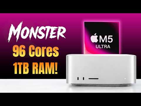 Mac Studio M5 Ultra LEAKS - CPU & GPU Performance is INSANE!
