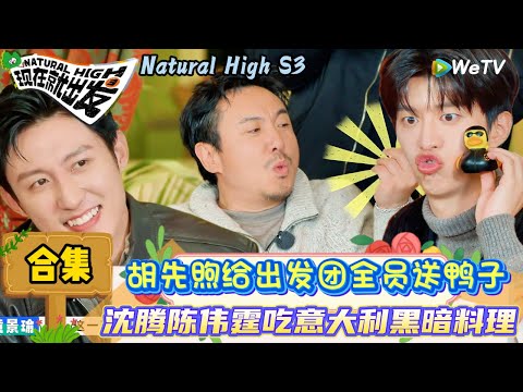 【现在就出发 第3季】EP8娱乐合集：谁懂沈腾抽中自己天都塌了的笑点！ | Natural High S3#现在就出发3#综艺#沈腾#范丞丞#王安宇#贾冰#黄景瑜#金晨#白敬亭＃陈伟霆