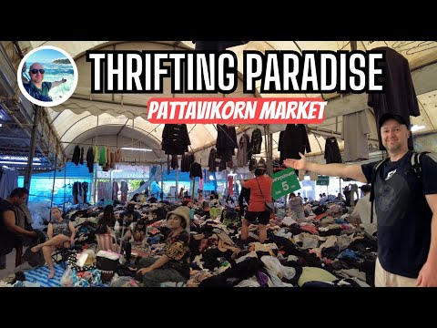 Thrifting at Pattavikorn Market Bangkok: INSANE Finds for Crazy Cheap!