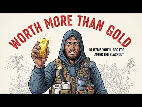 10 Everyday Items That Become Worth More Than Gold After a Total Blackout