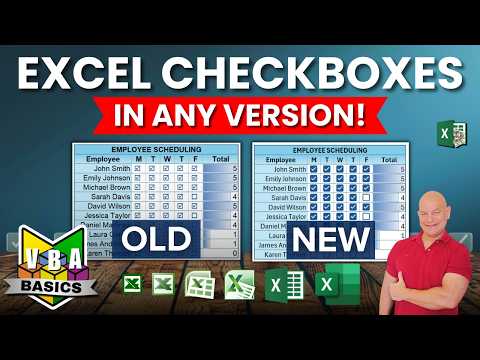 The Hidden Trick to Use Excel’s New Checkbox in ANY Version