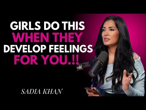 10 Secret Signs She’s Falling for You (But Hiding It) | Sadia Khan Motivational Speech