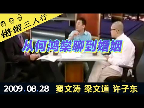 锵锵三人行20090828从何鸿燊聊到婚姻(窦文涛 梁文道 许子东)