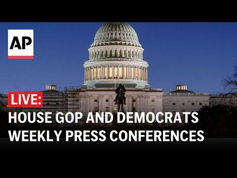 LIVE: House GOP and Democratic leaders give press conference