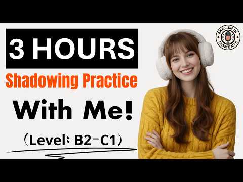 Train Your Brain to Speak Advanced English | B2-C1 Shadowing Masterclass | English Podcast