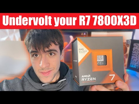 Undervolt your Ryzen 7 7800X3D for more FPS and Lower Temperature!
