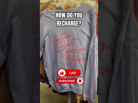 This mom thrifts to recharge 💜 #oldies #thrifting #mom #momlife #mindfulness