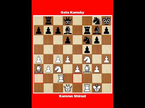Kamran Shirazi vs Gata Kamsky √ It MCC New York USA, 1989.