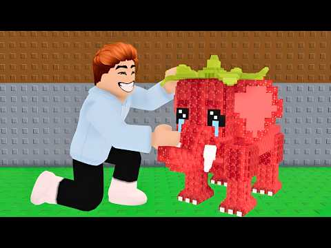 I Adopted A Strawberry Elephant BABY In Steal A Brainrot!