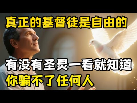 做自由的基督徒，让圣灵充满你，别试图骗任何人，你只能欺骗你自己。一眼便知！