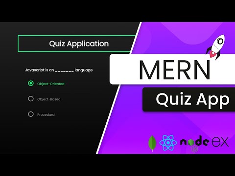 MERN Stack Complete Quiz Application - Full Course