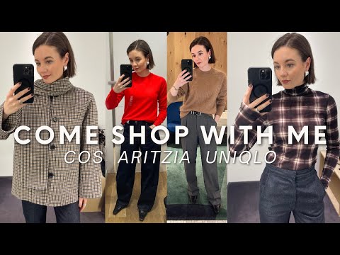 COME SHOP WITH ME | NEW IN COS, ARITZIA & UNIQLO