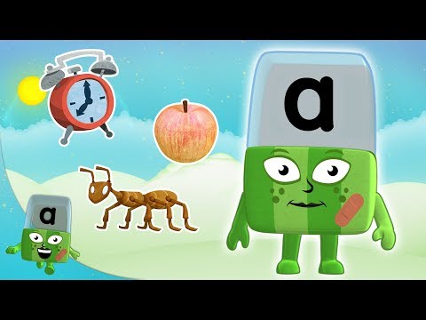 Alphablocks - The Letter A | Learn to Read | Phonics for Kids | Learning Blocks