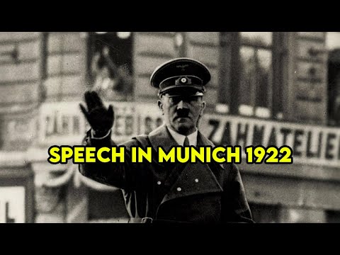 Hitler Speech 1922: "The Jewish Question" (In English)