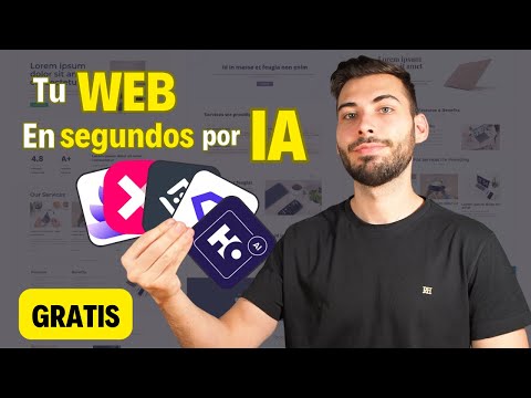 Top 5 herramientas para CREAR Páginas WEB por IA GRATIS ▶ Cómo crear Web en SEGUNDOS (sin código)