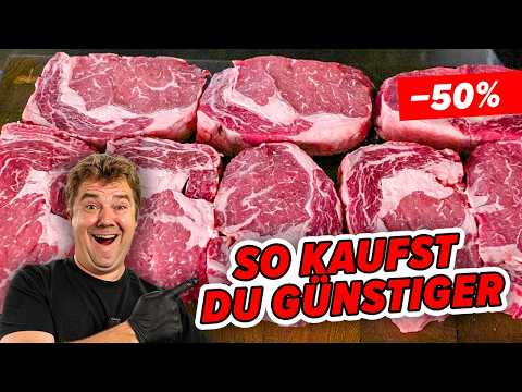 Premium steaks at HALF price? THAT'S the trick!