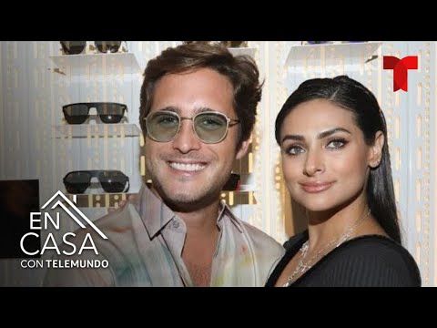 Renata Notni dice que no violenta a Diego Boneta como se ha rumorado | En Casa Con Telemundo