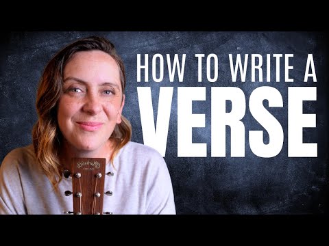 The Secret to a Strong Verse - Songwriting 101