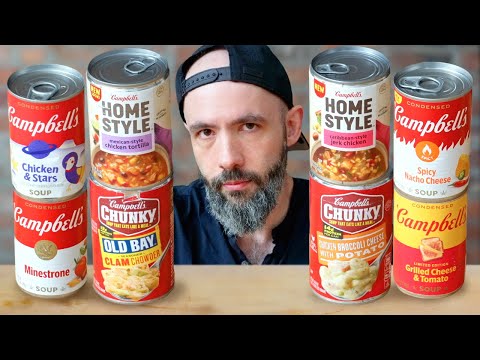 Ranking Every Single Flavor of Campbell’s Soup | Best with Babish