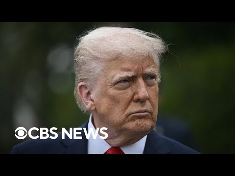 Trump approval ratings dip, hearing in Harvard-Trump funding lawsuit, more | CBS News 24/7