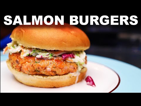 Salmon burgers