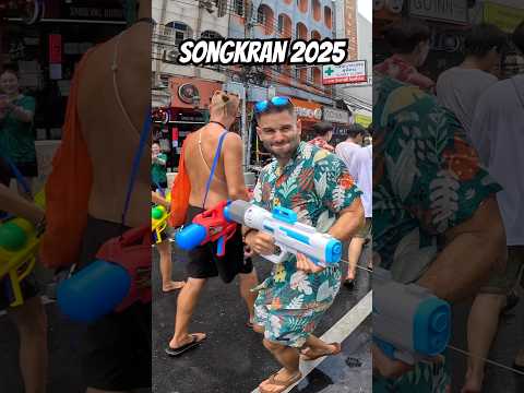 Songkran Festival in Bangkok is WILD