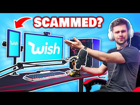 I Bought a COMPLETE Wish.com Streaming Setup.. (again..)