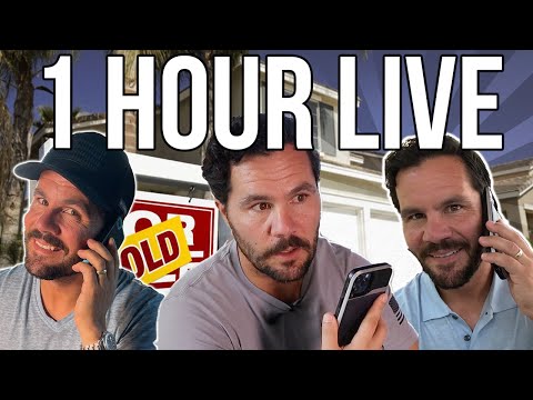 Watch Me Cold-Call On-Market Wholesale Properties for 1 Hour!