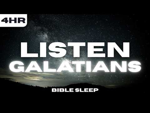 Fall Asleep to the Book of Galatians with Rain Sounds