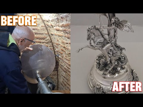 Masterpiece in Silver: How It's Made from Start to Finish (One Part)