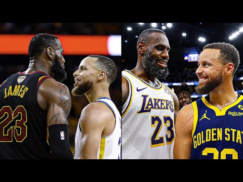 LeBron James vs Stephen Curry LEGENDARY Moments 🐐🔥