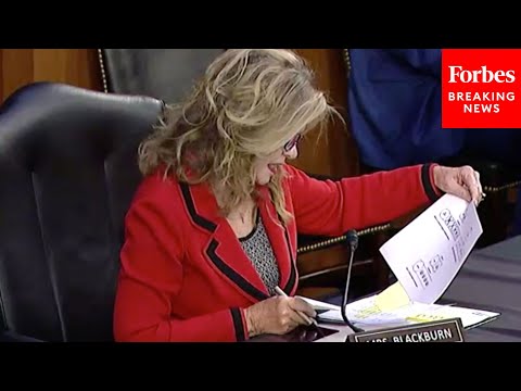 Marsha Blackburn Reads 'Really Inappropriate' Jackson Quote About CRT