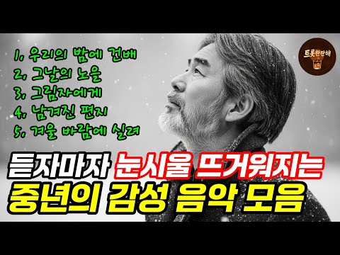위로가 필요한 날에 꼭 들으세요 | 중년을 울리는 신곡 트로트 BEST 5곡