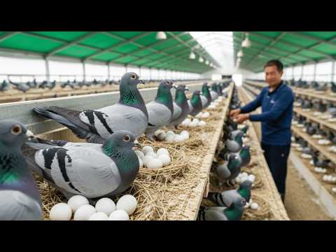 Mastering Pigeon Farming - How to Raise Meat Pigeons and Laying Pigeons Effectively