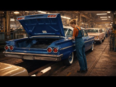 How the Chevrolet Impala was assembled in the United States 60 years ago | A trip back in time