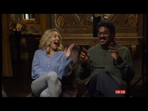 Sheridan Smith and Romesh Ranganathan have a laugh in this interview (UK) 16/Dec/2025