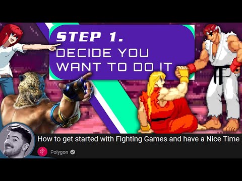 Step 1 May Be the Hardest (Watching Polygon's Guide to Getting into Fighting Games)