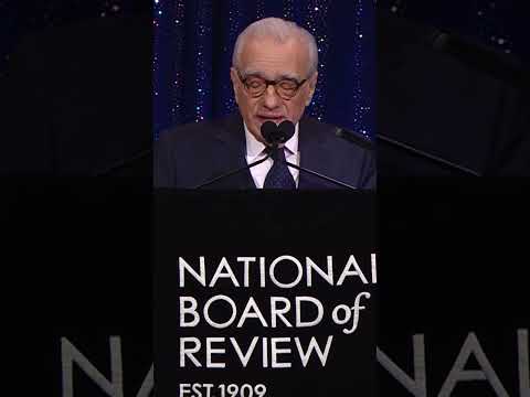 Director Martin Scorsese presents ONE BATTLE AFTER ANOTHER with Best Film at NBR Awards #shorts