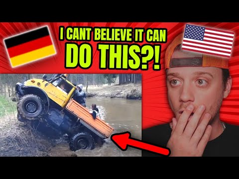 American reacts to UNIMOG (Ultimate German Engineered Offroad Machine)