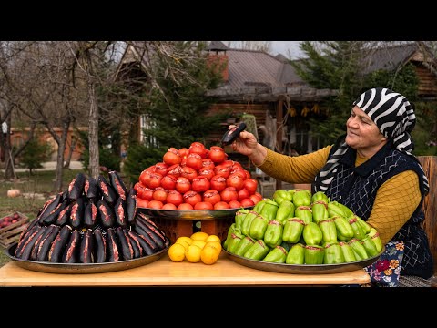 Traditional Azeri Beef And Vegetable Dolma From Scratch 🌶🍃