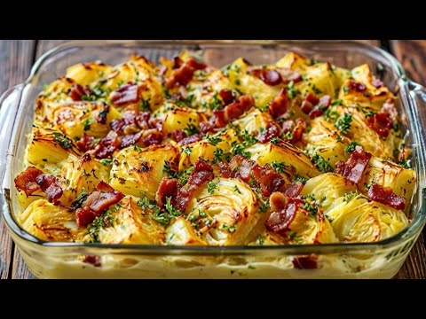 Do you have cabbage, bacon and potatoes at home? Recipe from my aunt in IRELAND!