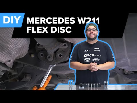 Mercedes E63 AMG Drive Shaft Flex Disk Replacement DIY ( Mercedes W211 E55 AMG, C219 CLS63 AMG)