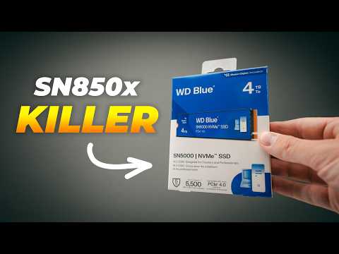 MOST IMPRESSIVE SSD yet - Cheaper & FASTER! | WD Blue SN5000 review