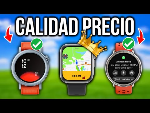 MEJORES SMARTWATCH CALIDAD PRECIO 2025 | TOP 7 RELOJES INTELIGENTES CALIDAD PRECIO