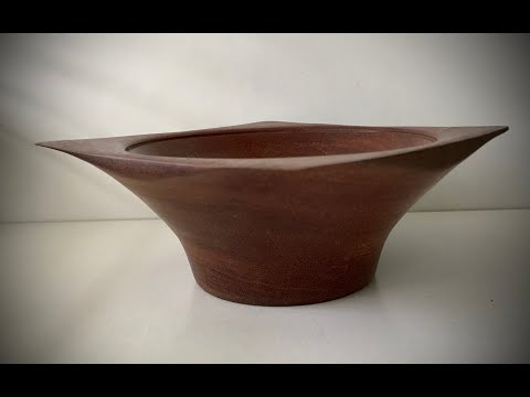 Wood Turning Square edge bowl....