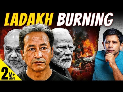 Pt.1- Who Set Ladakh On Fire? | Conspiracy By Sonam Wangchuk Or Apathy Of BJP Govt? | Akash Banerjee