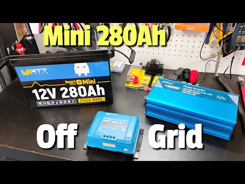 Victron + WattCycle MINI = simple 12v off-grid
