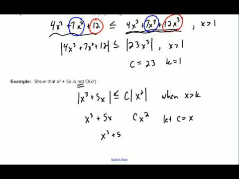 Algorithms: Big O Notation Examples 2