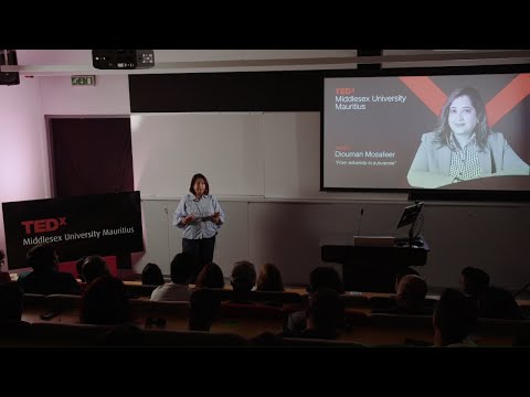 From adversity to a purpose | Adilla Diouman-Mosafeer | TEDxMiddlesex University Mauritius
