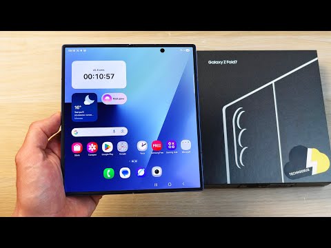 SAMSUNG GALAXY Z FOLD 7 - ТОНКИЙ СКЛАДНОЙ СМАРТФОН!